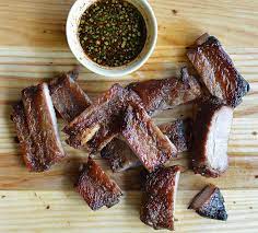 thai style pork ribs recipe viet