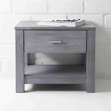This nightstand with a cutout kickplate will give your bedroom a contemporary and distinguished look. Loft One Drawer Nightstand Grain Wood Furniture