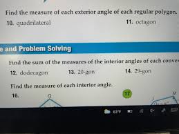 mere of each exterior angle