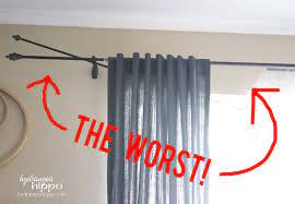 fix a curtain rod that falls apart