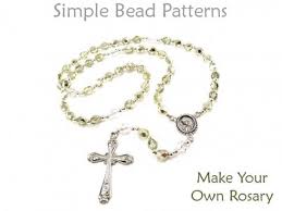 catholic rosary with beads