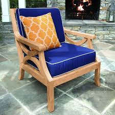 Teak Outdoor Lounge Chair Fiori