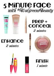 5 minute face makeup tutorial