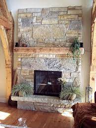 Custom Stone Fireplaces J J Masonry