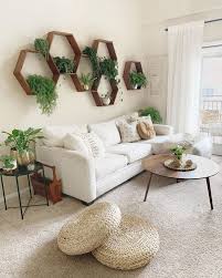 Plant Filled Bohemian Living Room