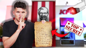 i found the secret kfc recipe you