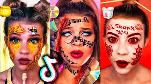 tiktok emoji makeup challenge makeup