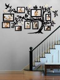 Happy Family Photo Tree Wall Decal