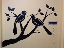 Smooth Acrylic Wall Painting For