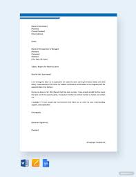 maternity leave letter to employer in