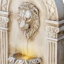 Water Fountain With Lion Head