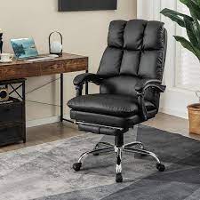 ergonomic office chair w footrest high back recliner computer desk