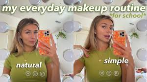 my makeup routine natural