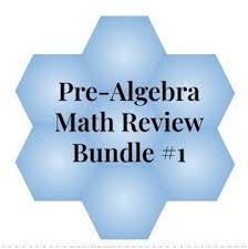 Pre Algebra Math Bundle 1 Linear