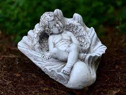 Baby Angel Statue Outdoor Decor