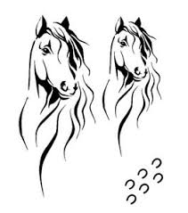 Details About Stencils Crafts Templates Scrapbooking Multi Stencil Horses 185 A4 Mylar
