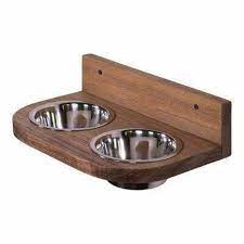 Handmade Mount On Wall Dog Bowl Free