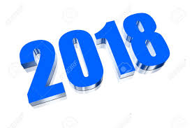 2018 (mmxviii) was a common year starting on monday of the gregorian calendar, the 2018th year of the common era (ce) and anno domini (ad) designations, the 18th year of the 3rd millennium. 3d Happy New Year 2018 Stock Photo Picture And Royalty Free Image Image 18048514