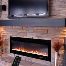 Delux 70inch Hd Led Fireplace Wall