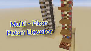 build a multi floor piston elevator