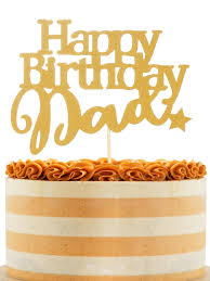happy birthday dad cake topper shein