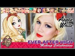 apple white ever after high makeup