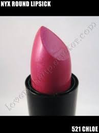 nyx round lipstick 521 chloe