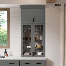 Double Doors In Graphite Mantra Cabinets
