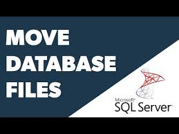 how to move sql server database files