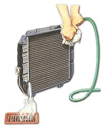 how to flush an engine radiator how a