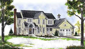 Plan 99182 Farmhouse Style With 4 Bed