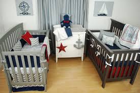 Red White And Blue Crib Bedding For