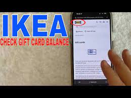 how to check ikea gift card balance