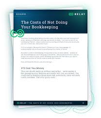 The Costs Of Not Doing Your Bookkeeping