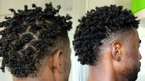 Fashion women men black gold wavy twist thin hairbands simple headbands hair holder for washing daily headwear. Twist Out On Short Hair Men Hairstyle Tutorial Youtube
