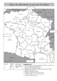 A partir de la carte les principales ville s françaises (sans. Geographie Ce1 Se Situer Sur Une Carte Cartable D Une Maitresse