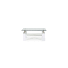 Calico White Glass Coffee Table