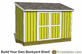 4x12 Shed Plans 4x12 Storage Shed