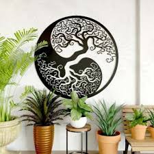 Tree Of Life Metal Hanging Wall Art