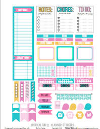 free printable planner stickers