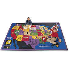 map area rug kids