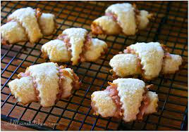These almond crescent cookies are perfect for baking all year round from summertime stargazing party to a holiday cookie swap. Raspberry Almond Crescent Cookies Wildflour S Cottage Kitchen