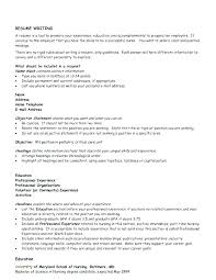 Objective In A Resume Objective For Resumes By Objective Statement