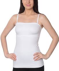 Maidenform White Flexees Firm Control Convertible Camisole