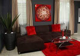20 Beautiful Red Living Room Design
