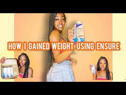 how i gained weight with ensure