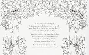 10 enchanted forest coloring pages: Enchanted Forest An Inky Quest Coloring Book Adult Coloring Book Club