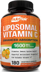 nutriflair liposomal vitamin c 1600mg