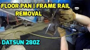 frame rail removal datsun 280z
