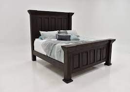 chalet queen size panel bed brown
